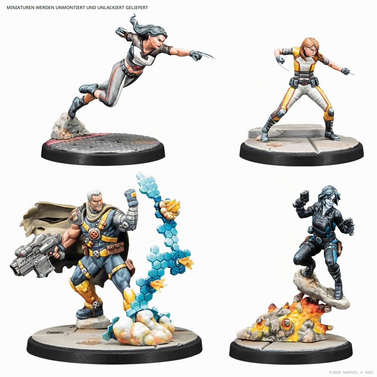 marvel-crisis-protocol-x-force-affiliation-pack-figuren image 5