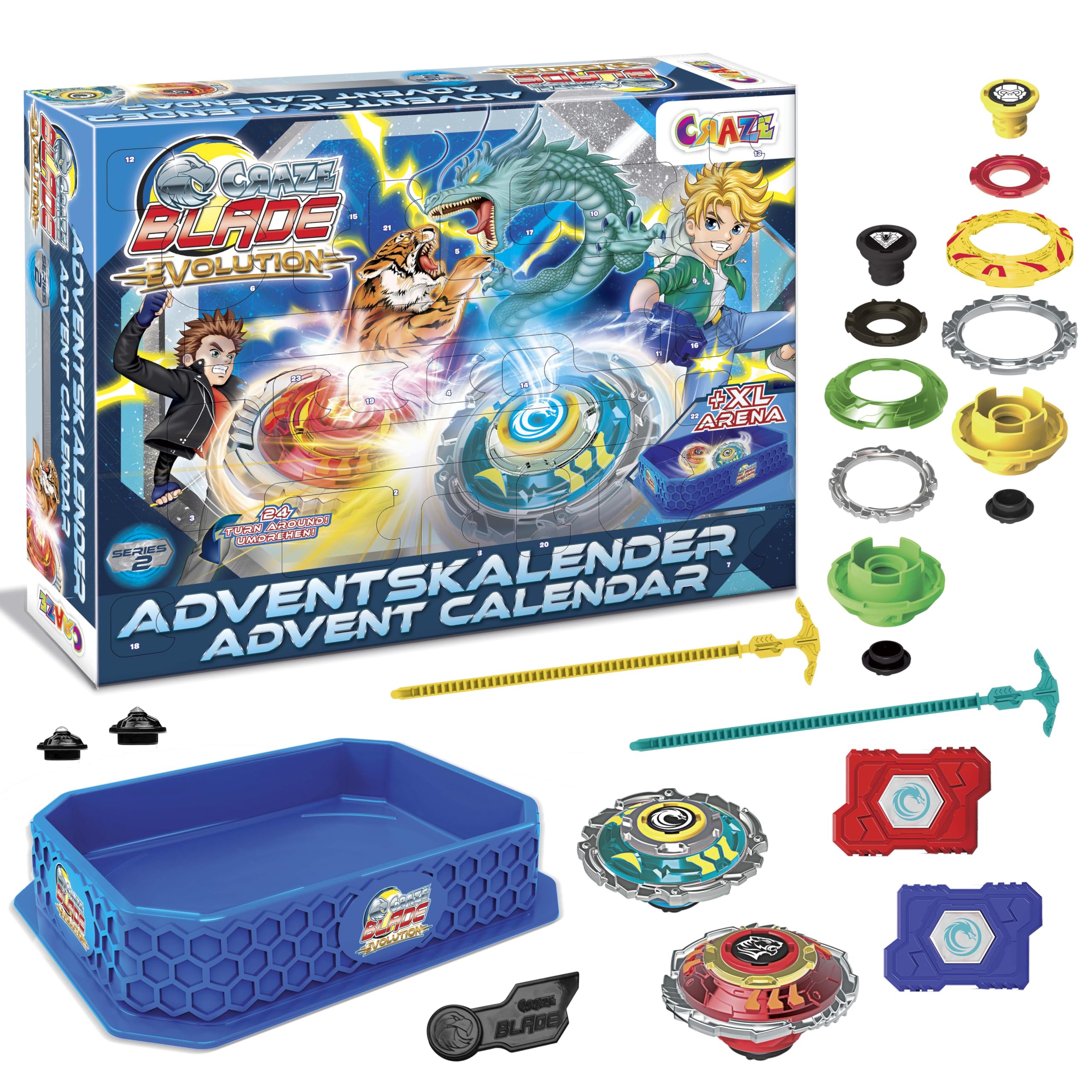 craze-blade-adventskalender-2026-kampfkreisel-arena-starter image 2