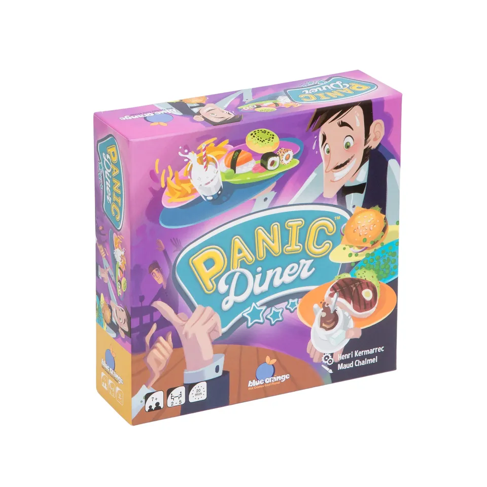blue-orange-panic-diner-kinderspiel-kooperativ-ab-7-jahren image 1