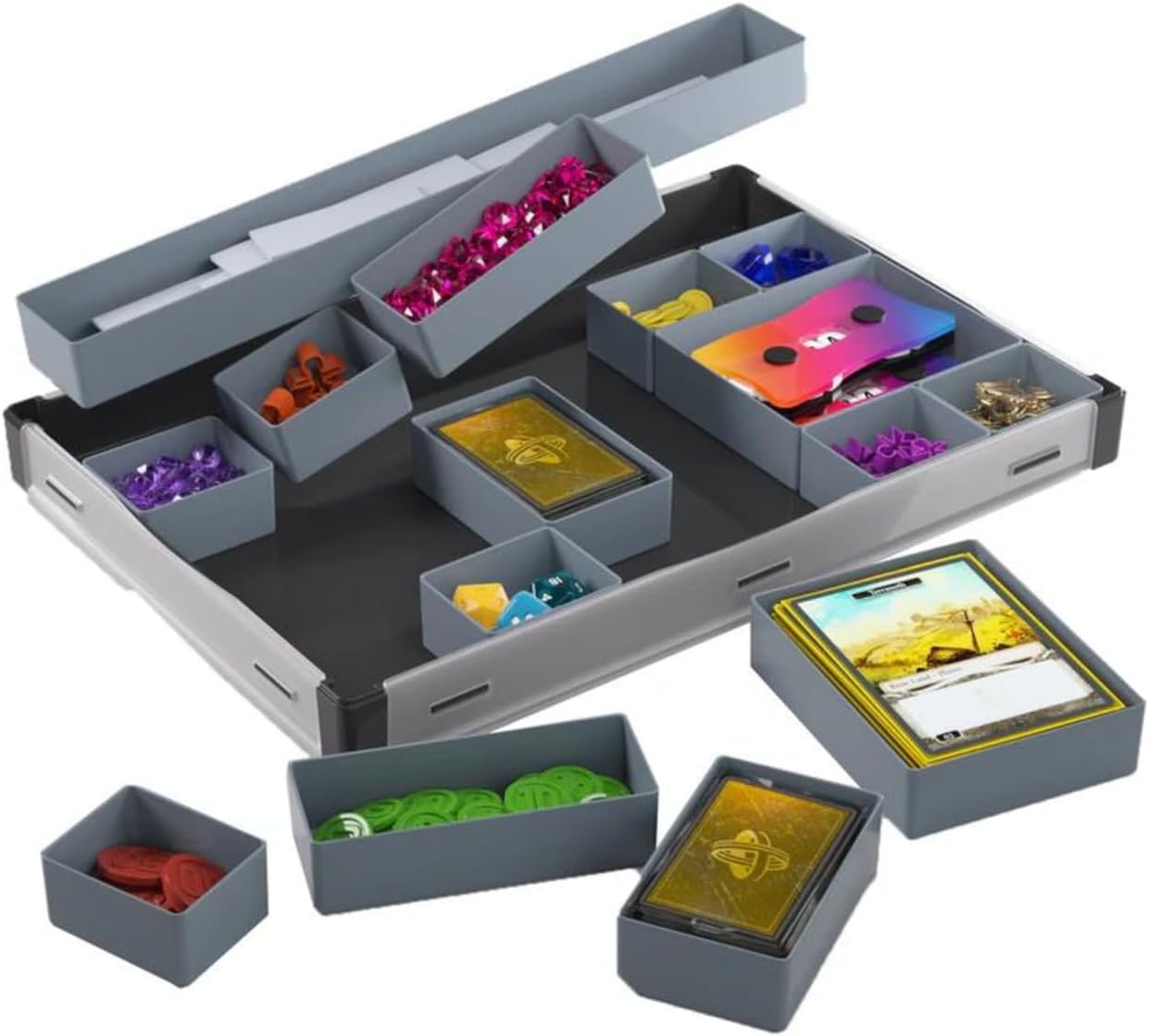 gamegenic-token-silo-xl-aufbewahrungsbox-schwarz-modular image 2