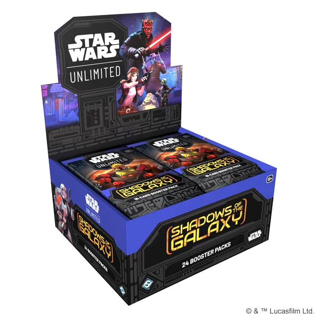 star-wars-unlimited-shadows-of-the-galaxy-display-24-booster-tcg image 1