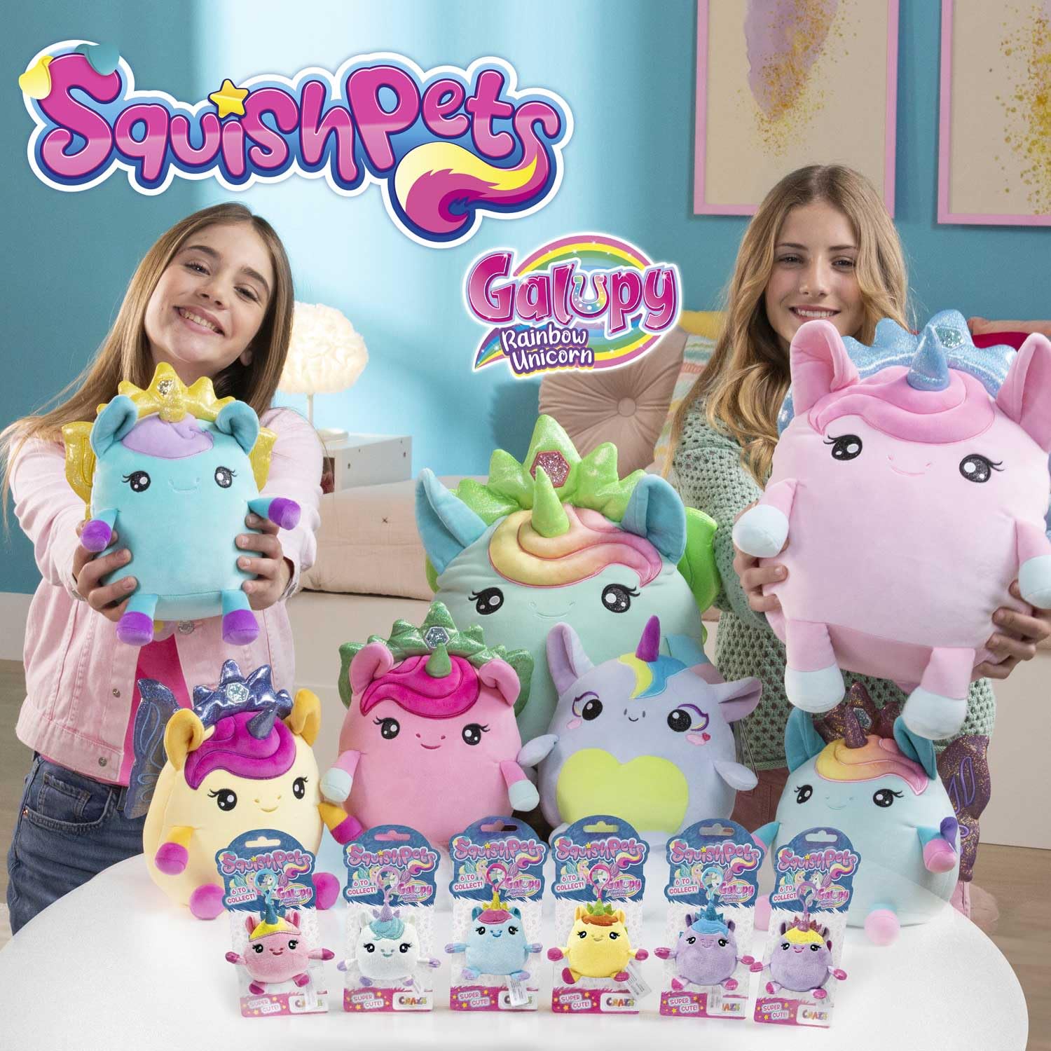 craze-squishpets-galupy-rainbow-unicorn-pl-sch-6-cm image 6