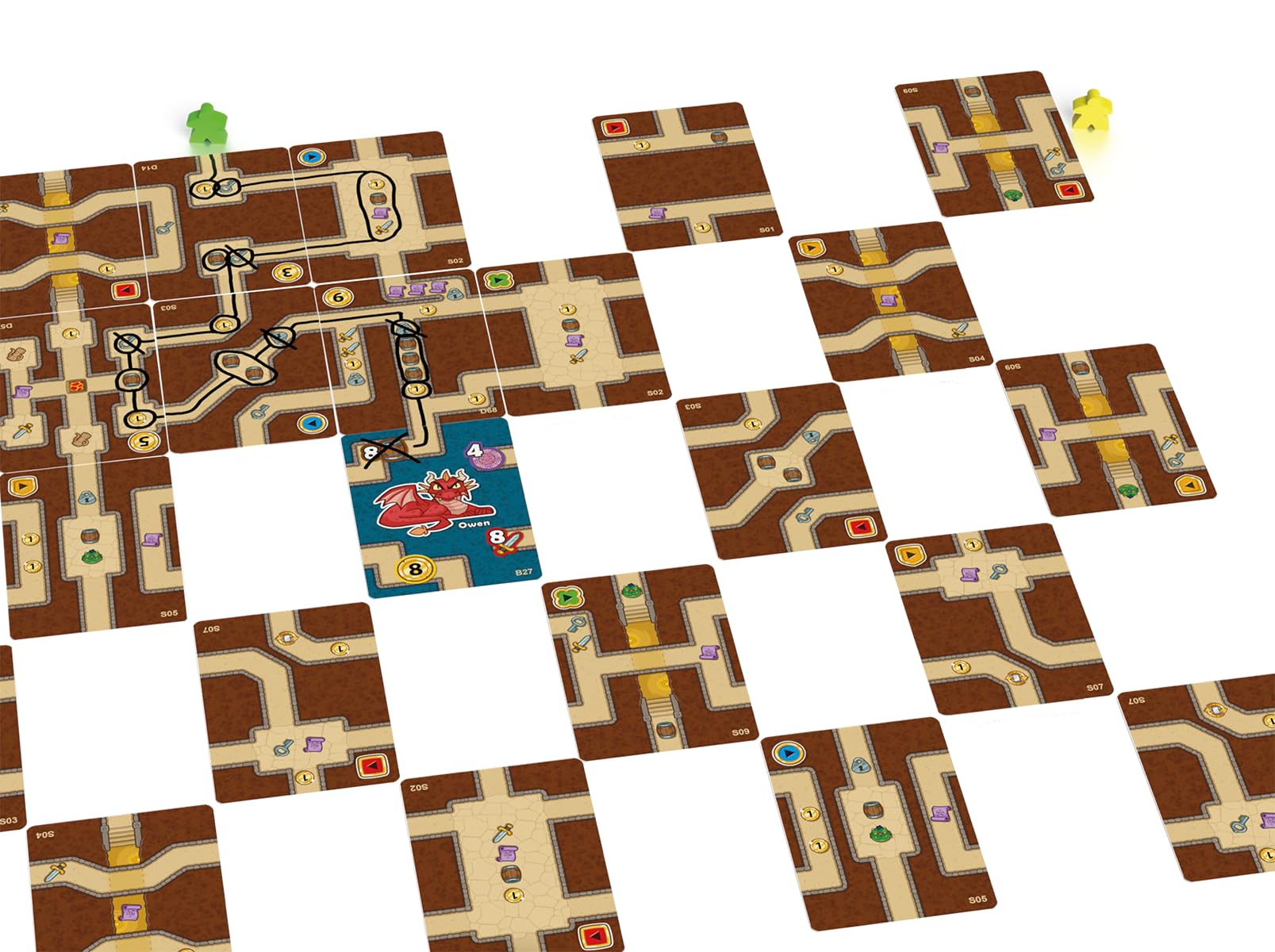 map-masters-strategisches-kennerspiel-dungeon-deckbau-deutsch image 5