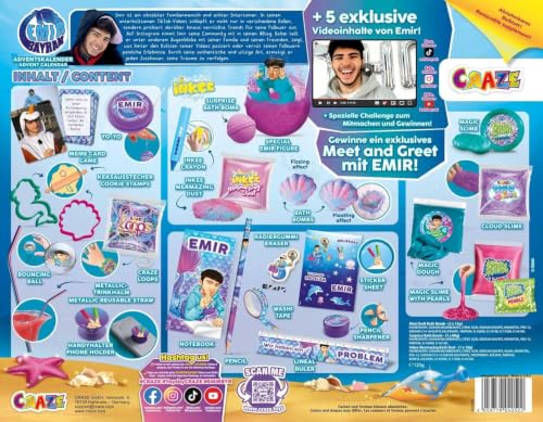 craze-emir-bayrak-adventskalender-mermaid-24-t-rchen-knete image 5