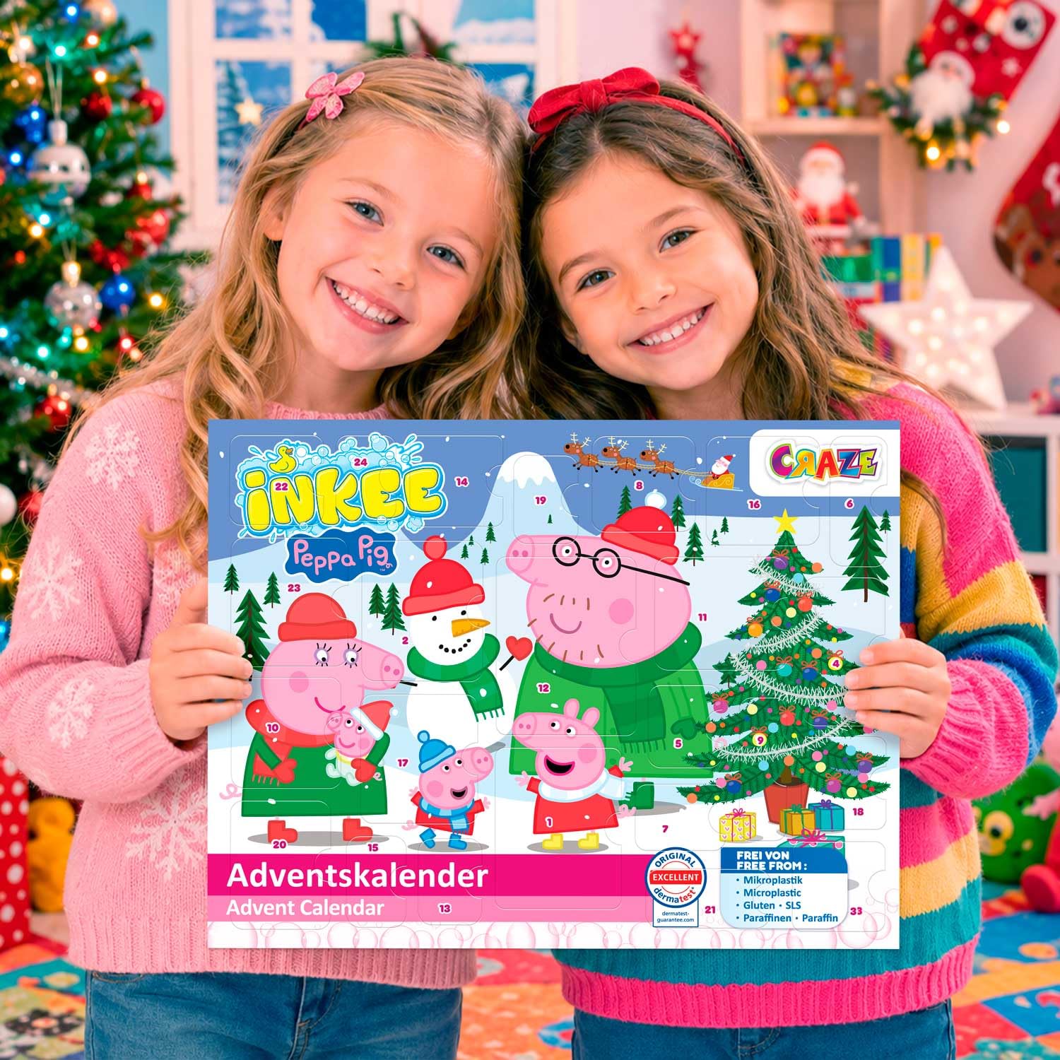 craze-inkee-peppa-pig-adventskalender-2026-bade-berraschungen image 5