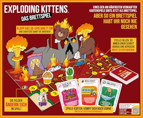 exploding-kittens-das-brettspiel-gesellschaftsspiel-deutsch-3d-spielfeld image 7