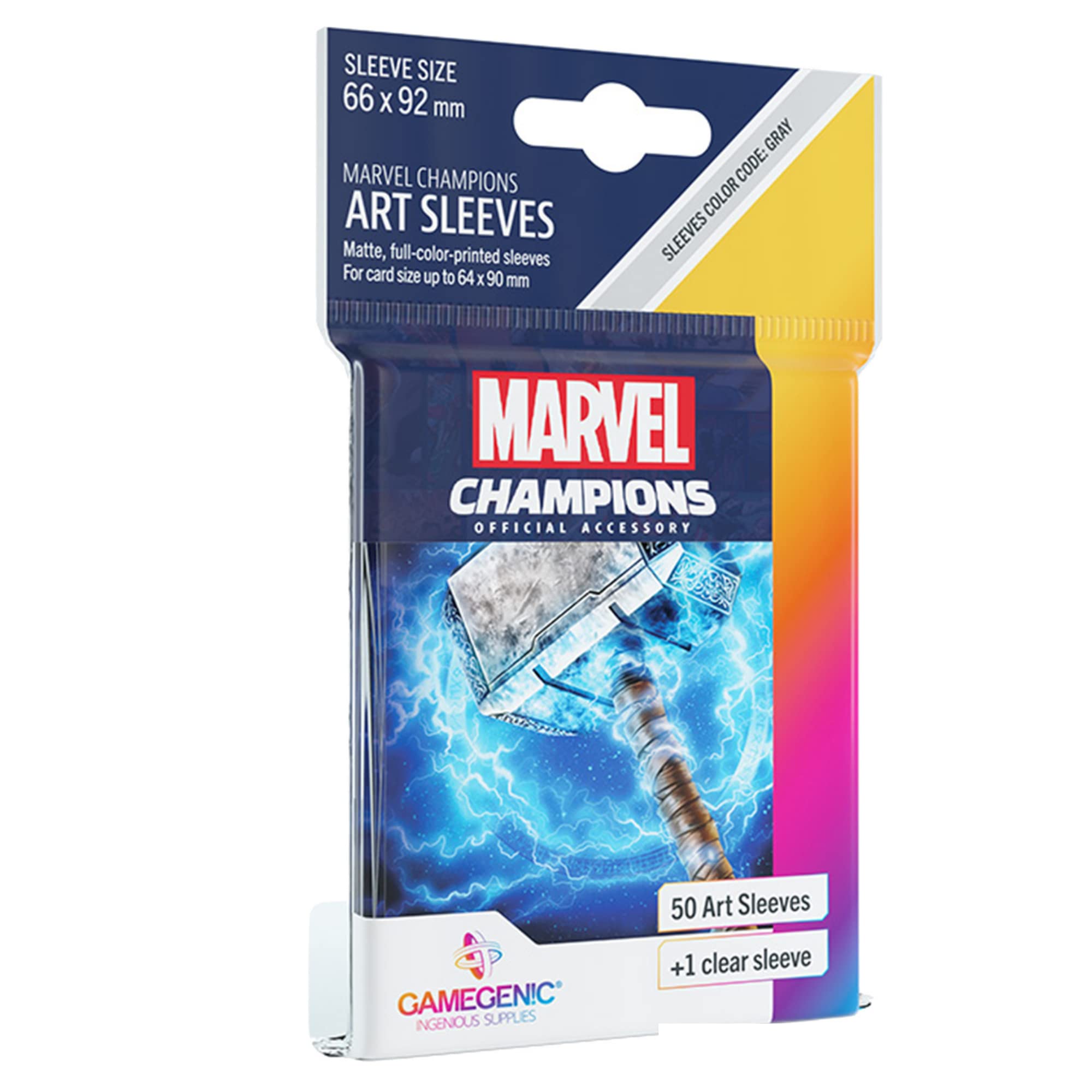 gamegenic-marvel-champions-thor-kartenh-llen-50-st-ck image 1