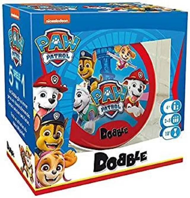 dobble-paw-patrol-kartenspiel-eco-sleeve-30-karten-ab-6-jahren image 1