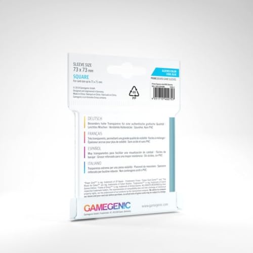 gamegenic-prime-square-sleeves-73x73-mm-50-transparent image 6