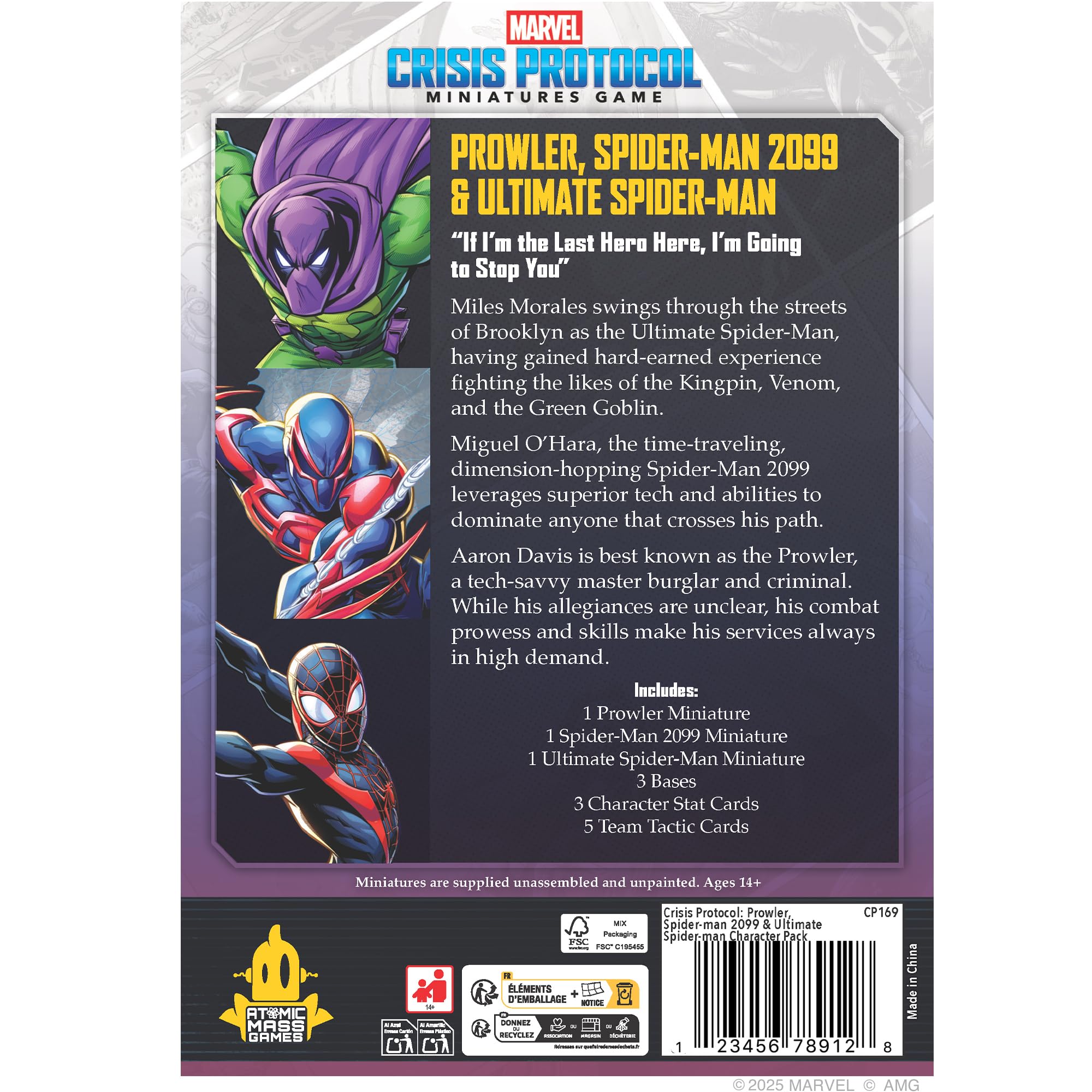 asmodee-marvel-crisis-protocol-prowler-spider-man-2099-pack image 2