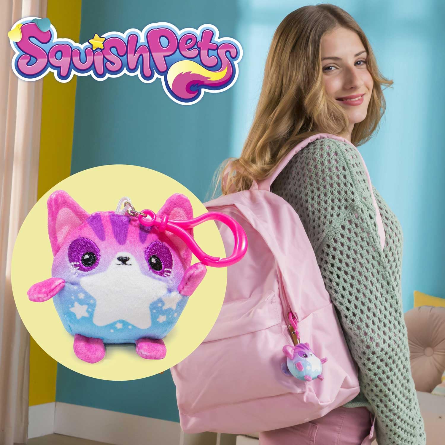 craze-squishpets-flapper-axolotl-pl-sch-schl-sselanh-nger-6cm image 3