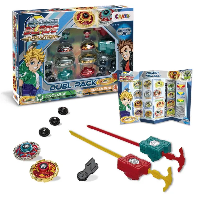 craze-blade-skorpix-xoctarus-evolution-kampfkreisel-duel-pack-metall image 1
