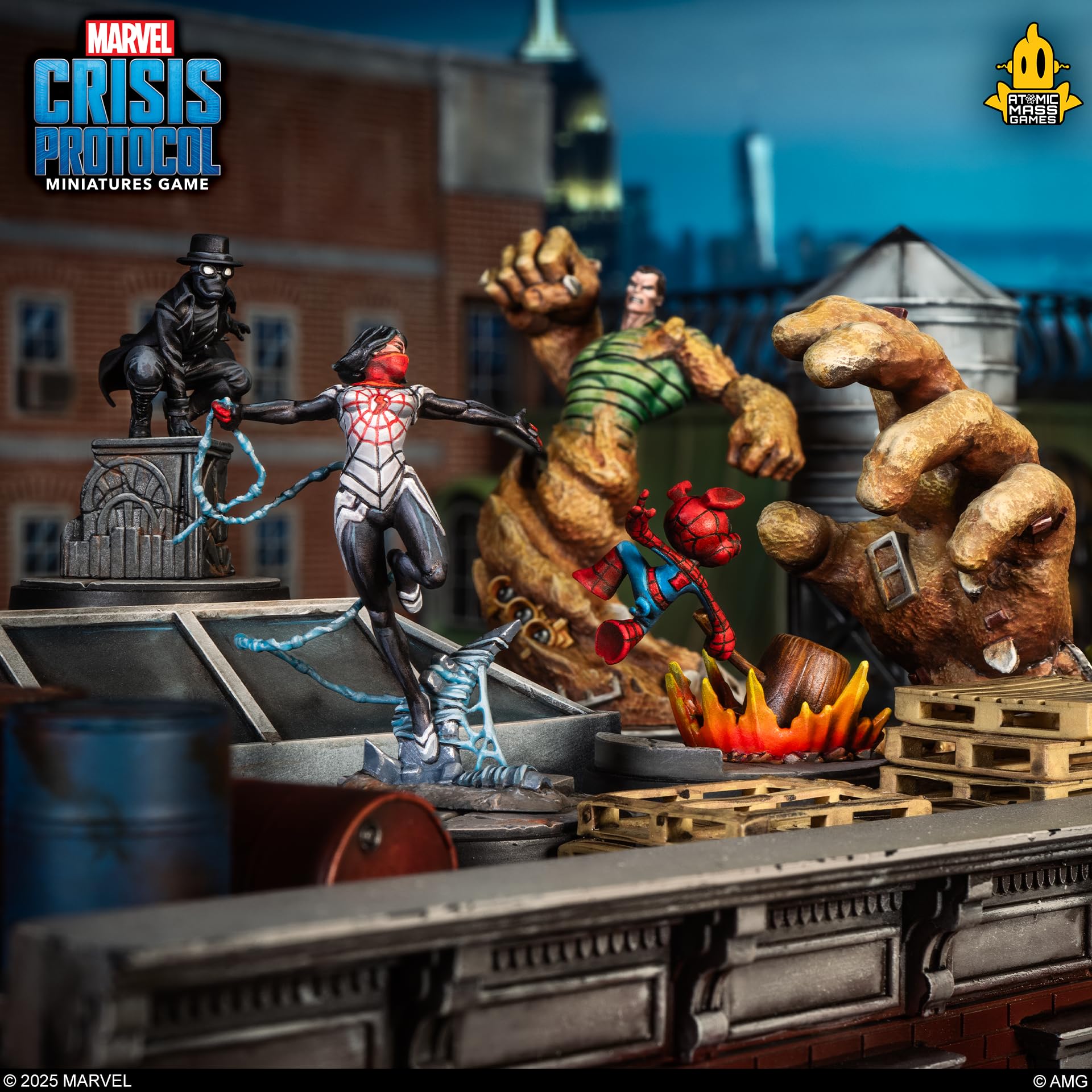 marvel-crisis-protocol-silk-spider-ham-spider-man-noir-pack image 5