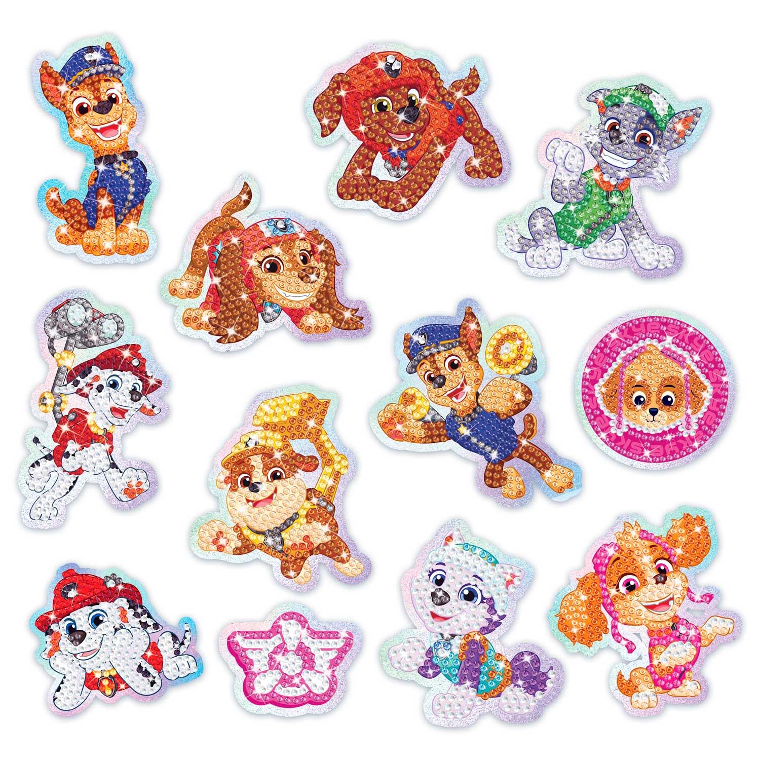 craze-diamondz-paw-patrol-mega-sticker-diamond-painting-12-vorlagen image 5