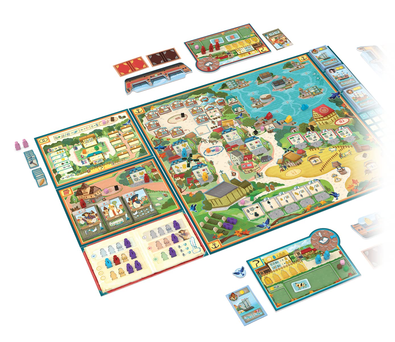 eggertspiele-village-big-box-kennerspiel-brettspiel-deutsch image 4