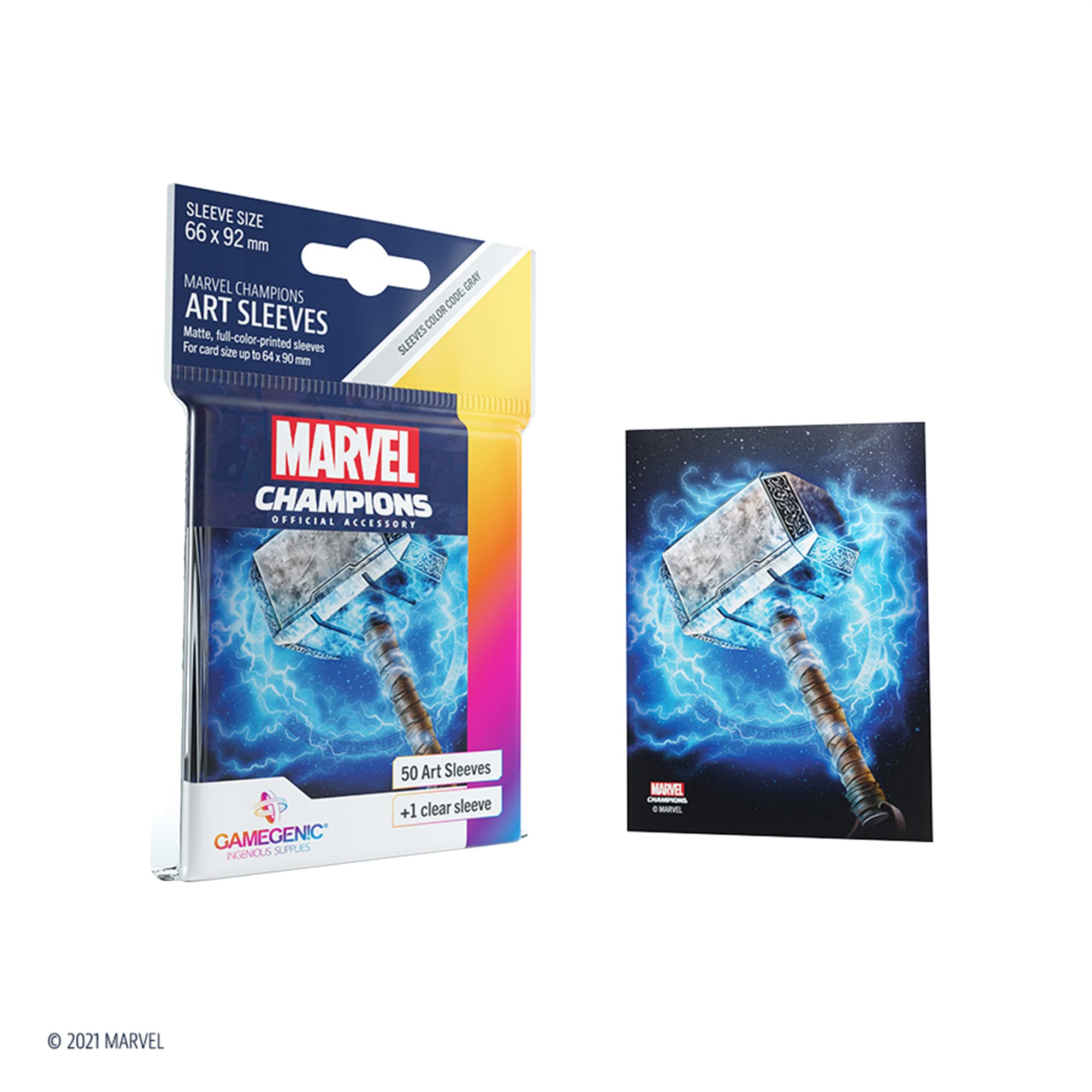 gamegenic-marvel-champions-thor-kartenh-llen-50-st-ck image 2