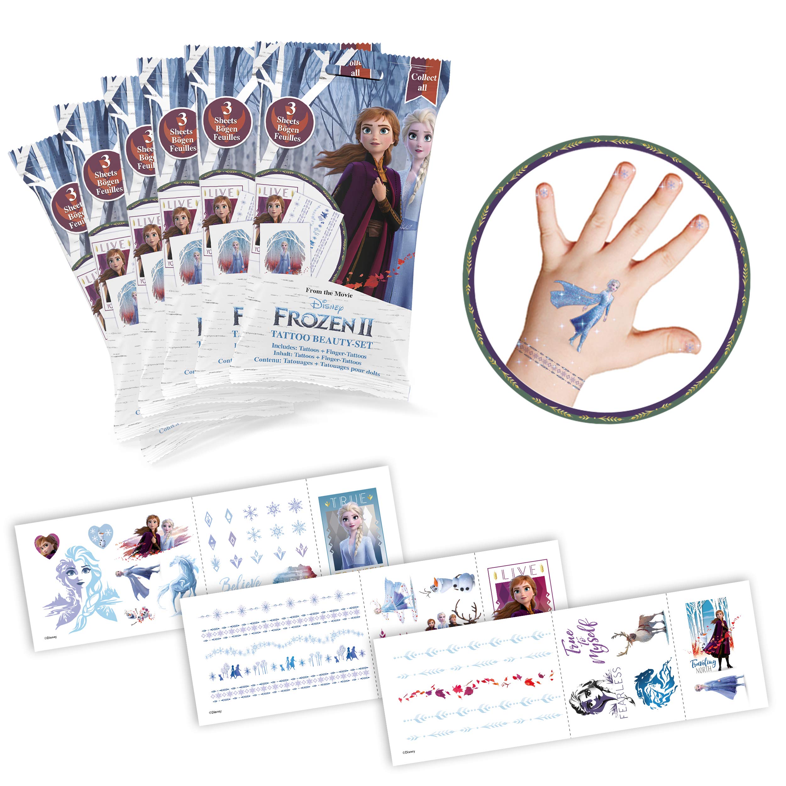 craze-frozen-ii-tattoo-beauty-set-fingertattoos-megapack image 1