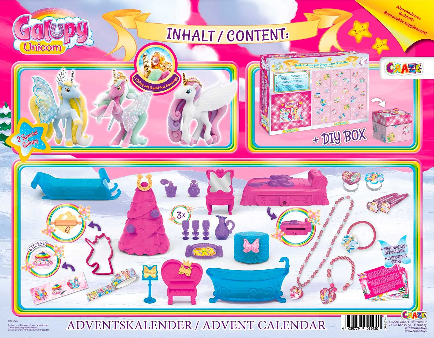 craze-galupy-unicorn-adventskalender-spielzeug-24-t-rchen image 6