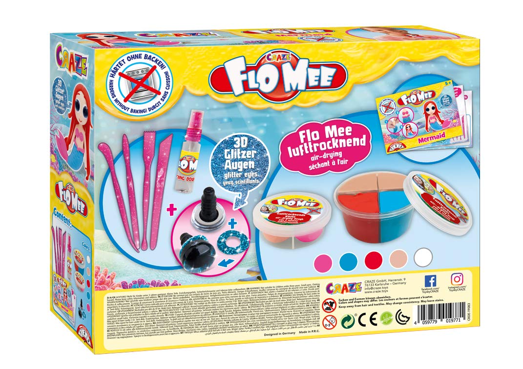 craze-magic-dough-flo-mee-mermaid-knete-meerjungfrau-set image 3
