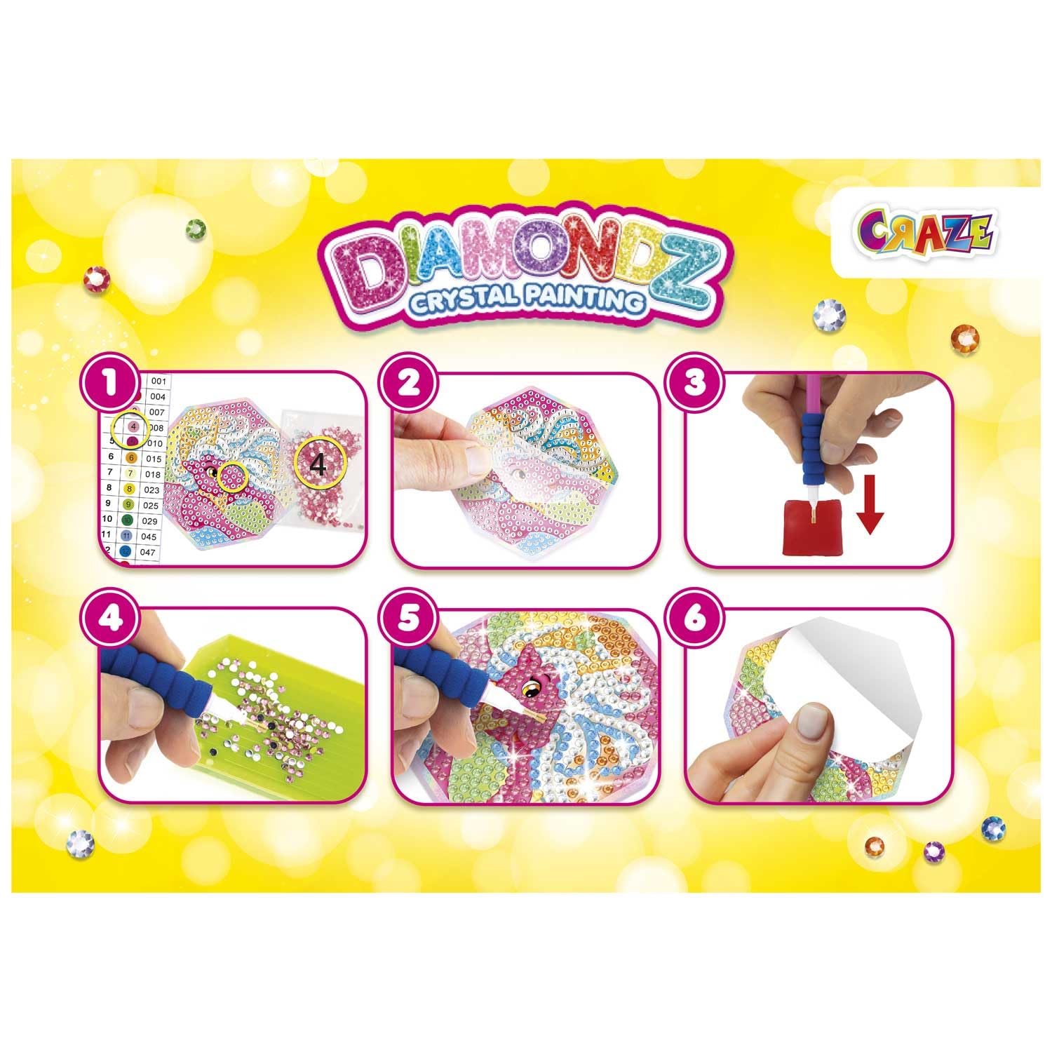 craze-diamondz-galupy-mermaid-sticker-diamond-painting image 3