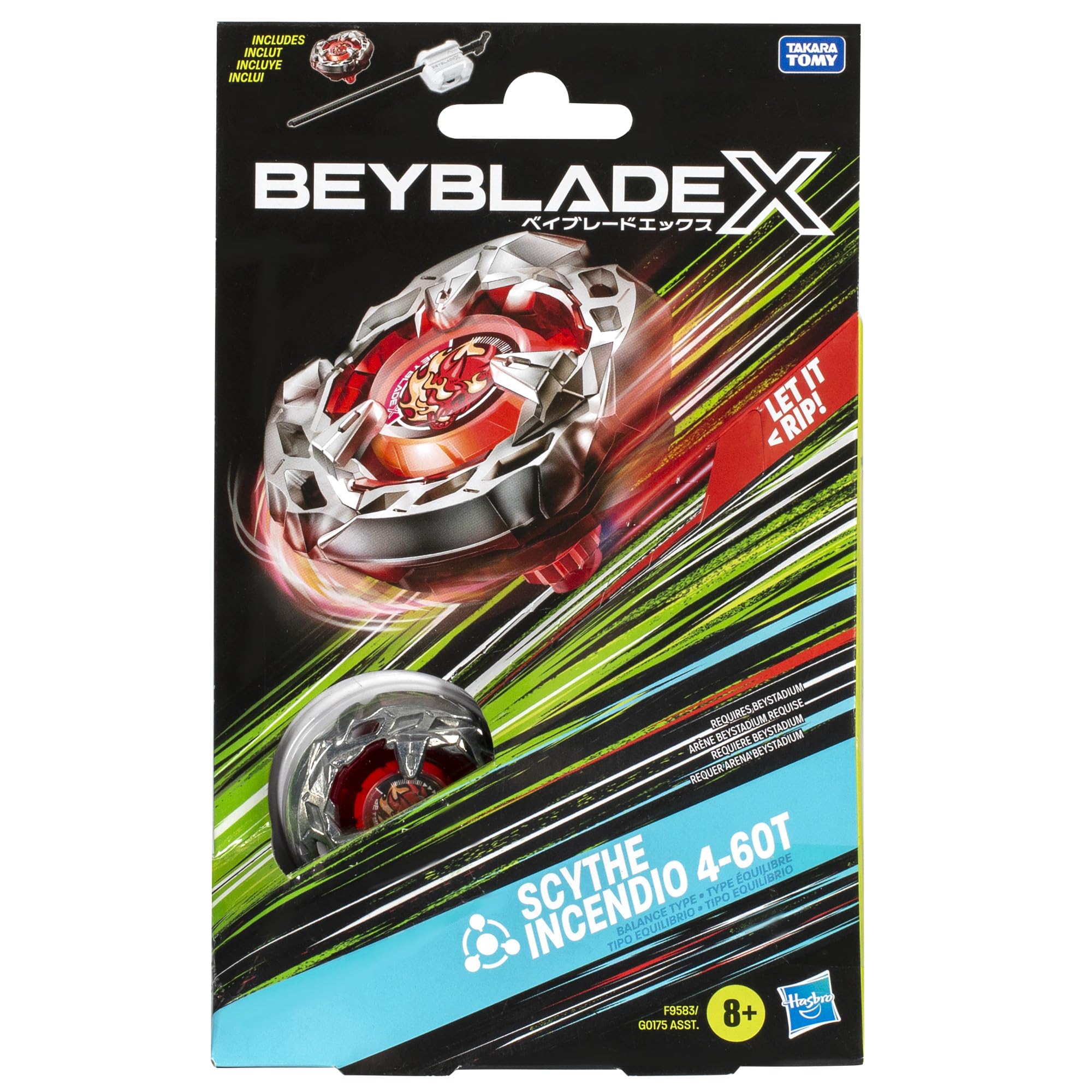 beyblade-x-scythe-incendio-4-60t-starter-pack-kreisel-launcher image 4
