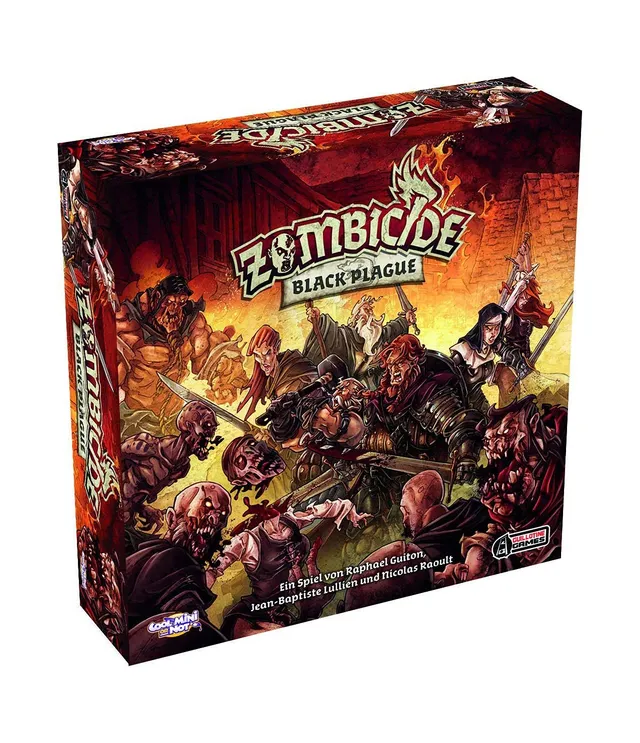 cmon-zombicide-black-plague-grundspiel-dungeon-crawler-deutsch image 1