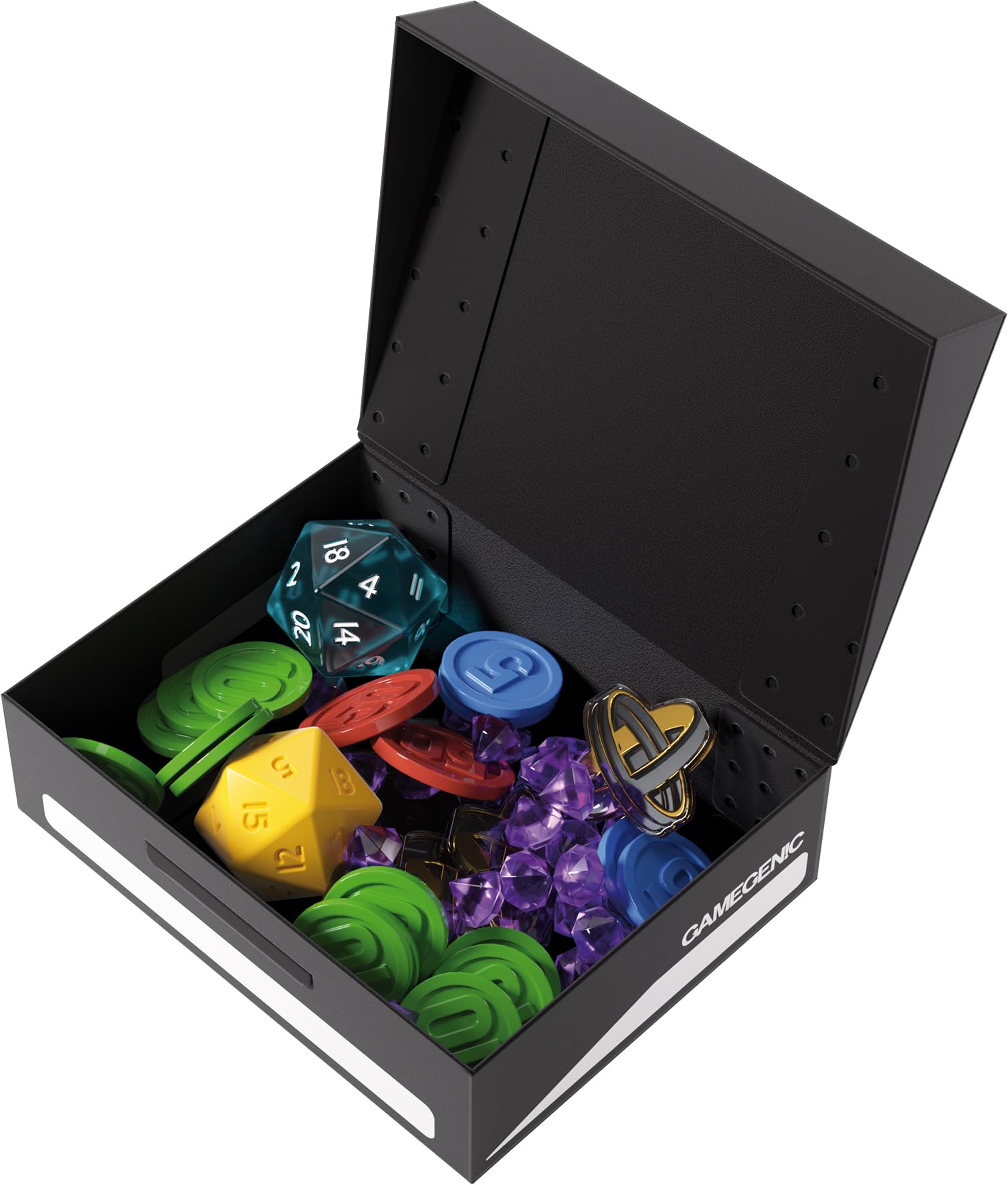 gamegenic-token-holder-aufbewahrungsbox-schwarz-10-5x8x3-cm-polypropylen image 5