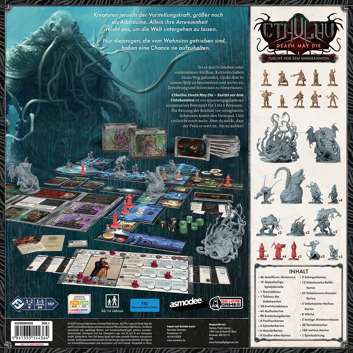 cmon-cthulhu-death-may-die-furcht-vor-dem-unbekannten-grundspiel image 4