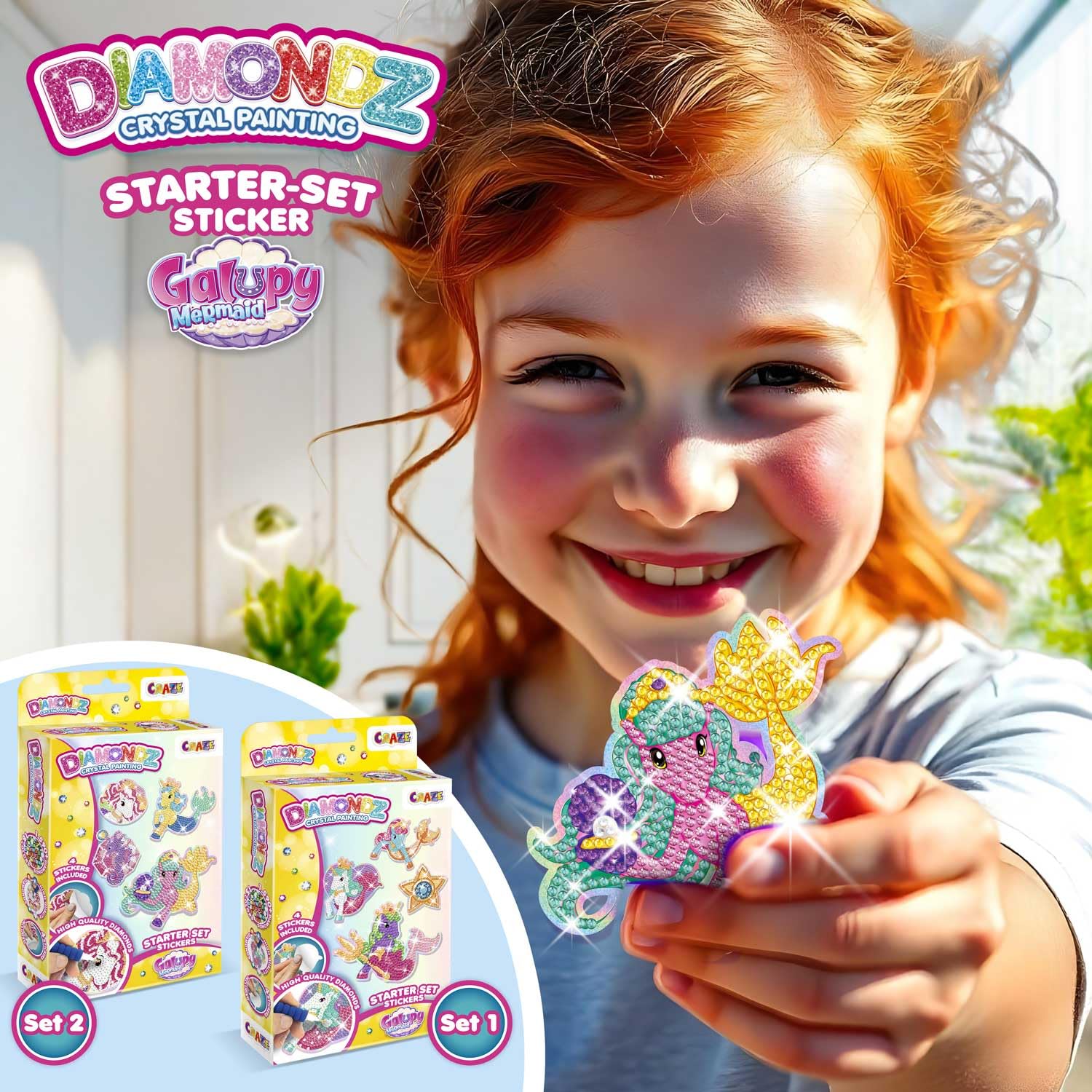 craze-diamondz-galupy-mermaid-sticker-set-4-vorlagen image 6