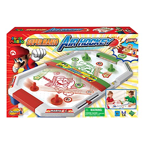 super-mario-air-hockey-tisch-lufthockey-spiel-2-4-spieler-ab-4-jahren image 6