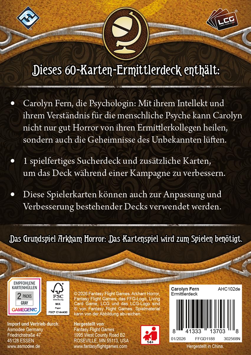 fantasy-flight-arkham-horror-kartenspiel-carolyn-fern-deck image 4