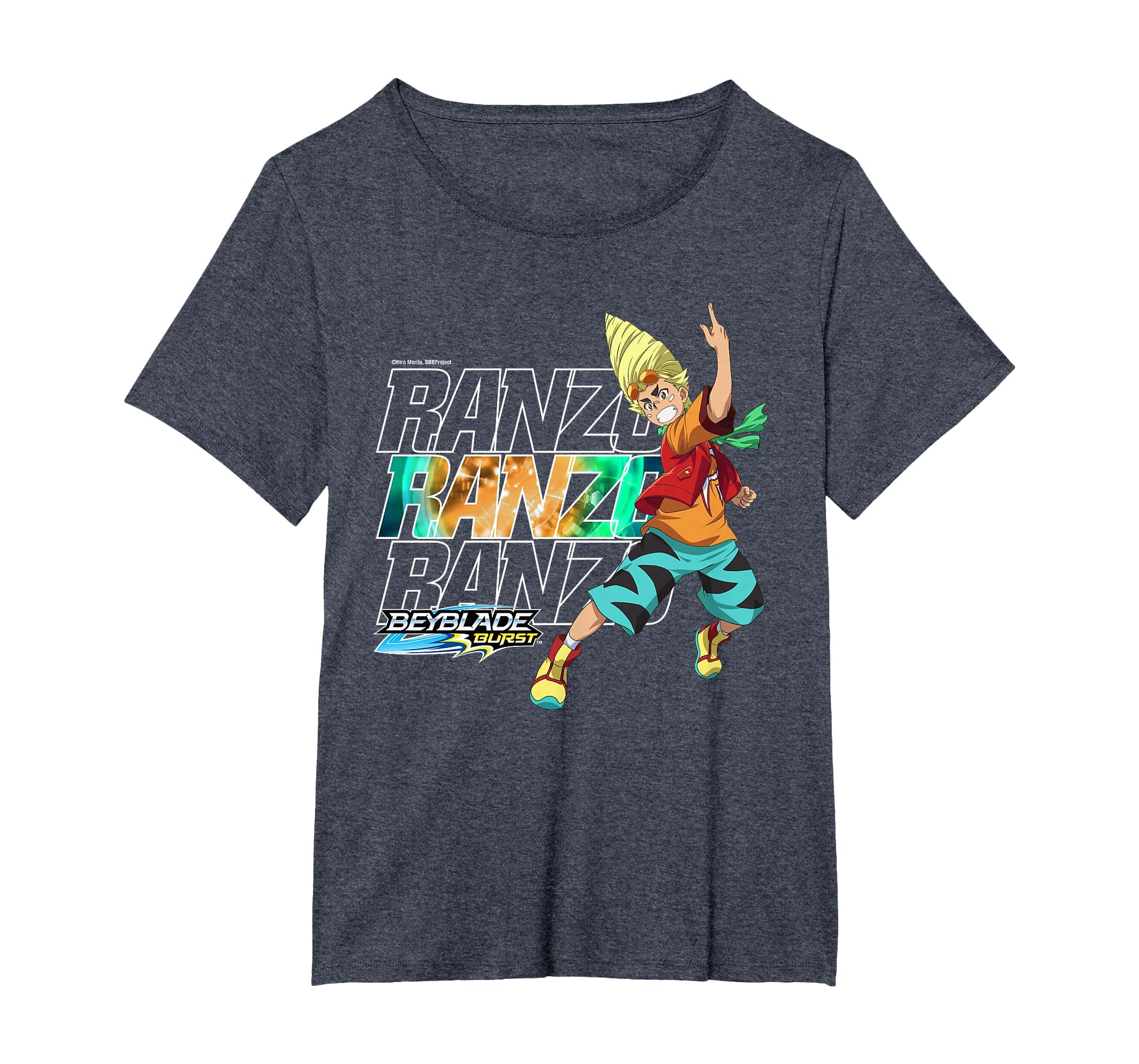 beyblade-burst-quaddrive-ranzo-t-shirt-schwarz-herren image 8