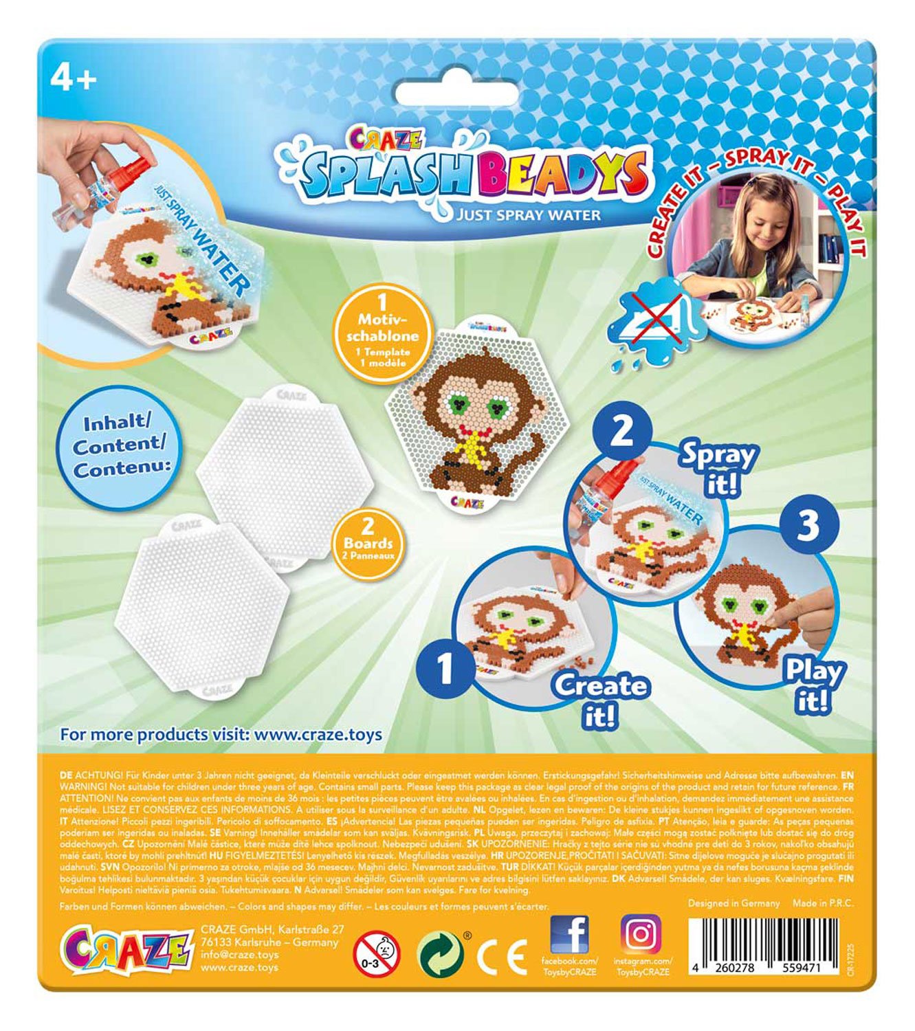 craze-splash-beadys-board-set-wasserperlen-ohne-b-geln image 3