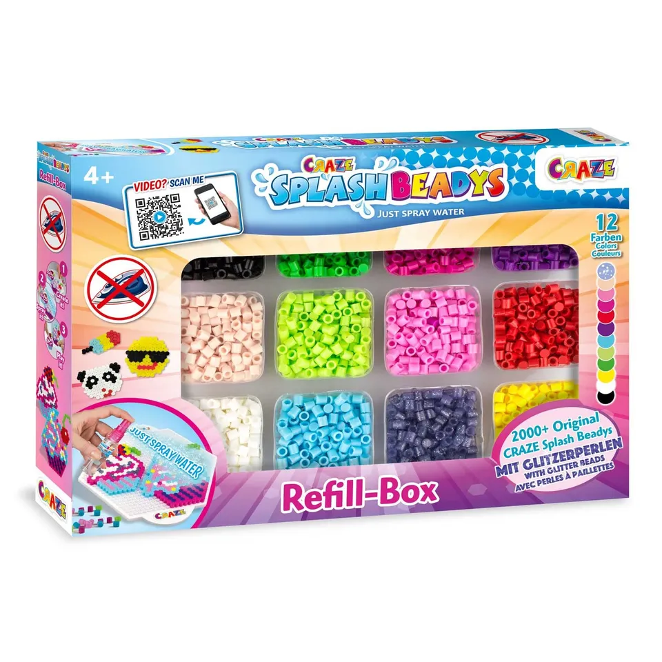 craze-splash-beadys-refill-box-girls-b-gelperlen-ohne-b-geln-12-farben image 1