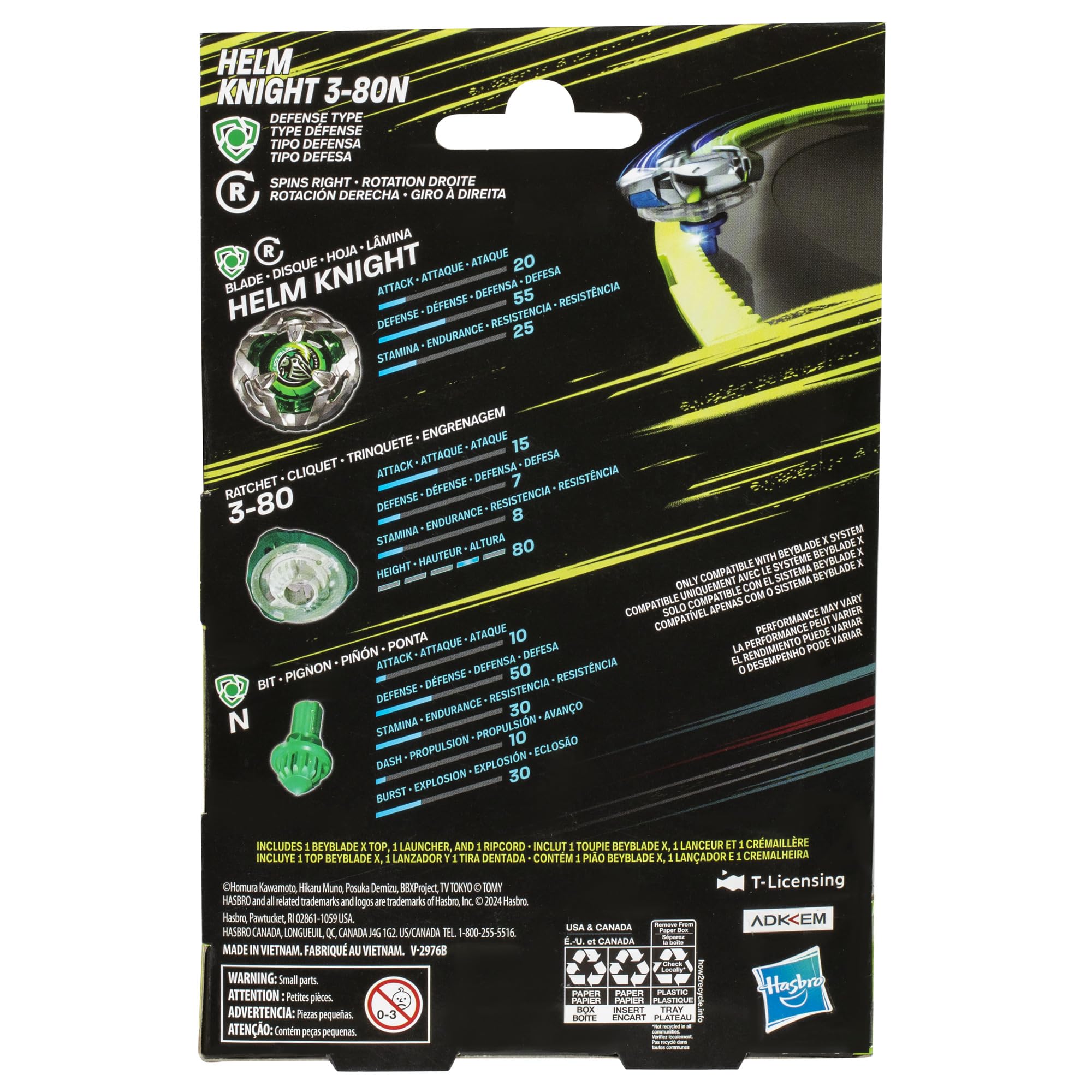 beyblade-x-helm-knight-3-80n-starter-pack-kreisel-mit-launcher image 5