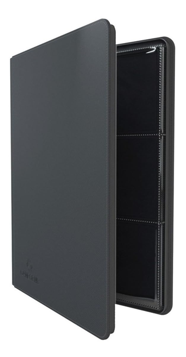gamegenic-zip-up-slim-ring-binder-sammelordner-schwarz image 1