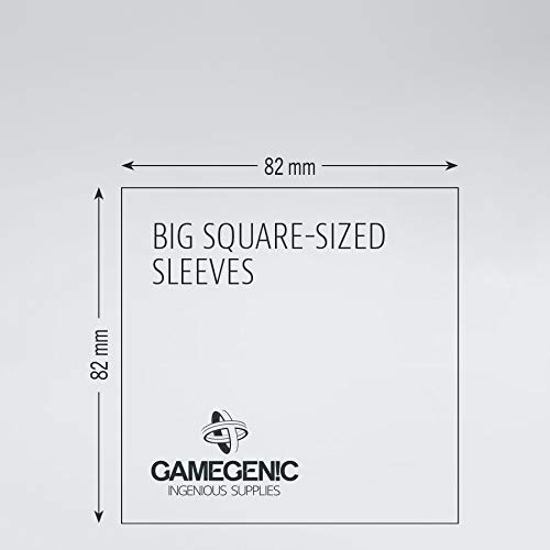 gamegenic-matte-big-square-sleeves-82x82-transparent-50-stk image 4