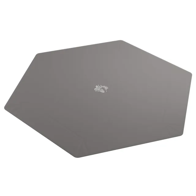 gamegenic-magnetic-dice-tray-hexagonal-w-rfelschale-schwarz-grau image 1