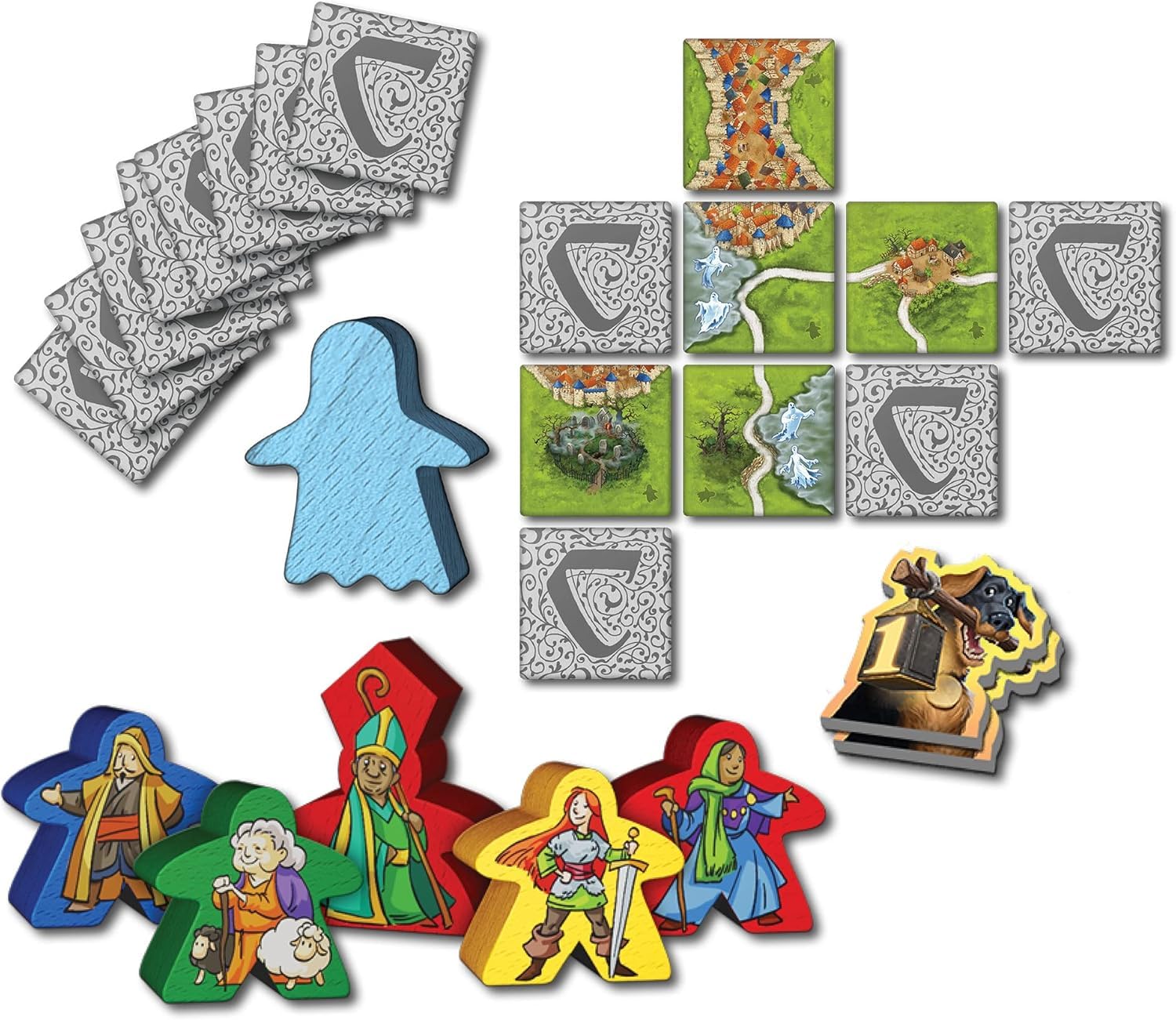 carcassonne-schatten-und-nebel-gesellschaftsspiel-kooperativ-deutsch image 4