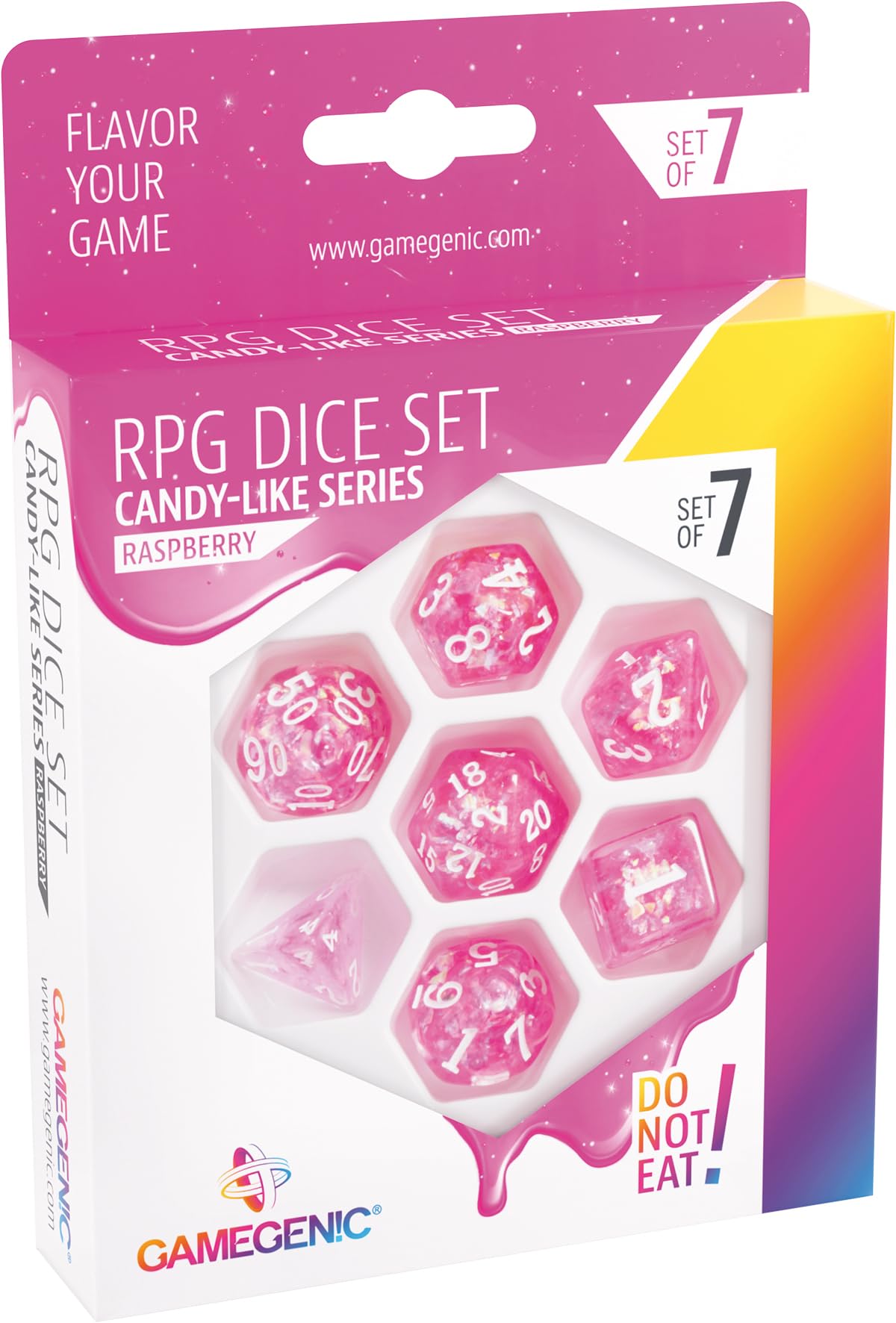 gamegenic-candy-like-raspberry-rpg-dice-set-7-w-rfel image 1