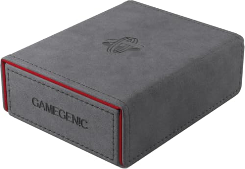 gamegenic-token-keep-kartenbox-grau-rot-mit-magnetverschluss image 4