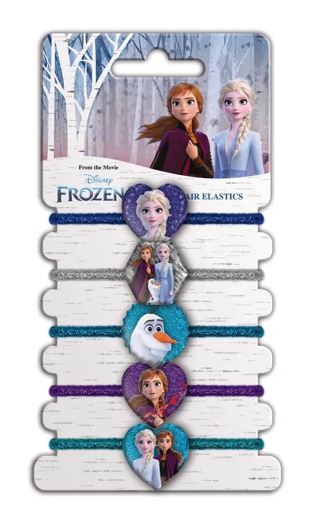 craze-frozen-ii-haargummis-5er-set-kinderschmuck image 1