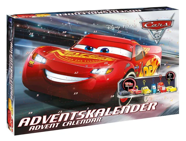 craze-disney-cars-adventskalender-pixar-24-t-rchen-mit-spiel image 1