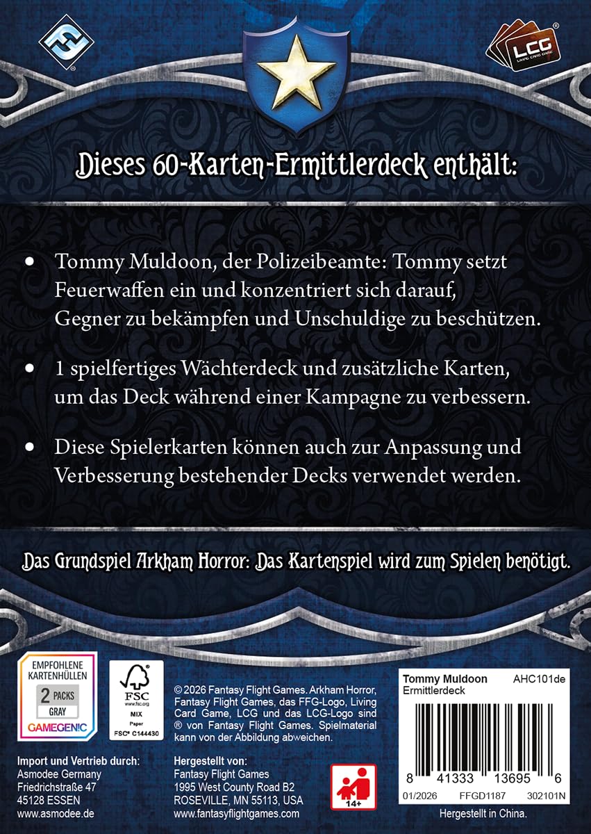 arkham-horror-kartenspiel-tommy-muldoon-ermittlerdeck-w-chter image 4