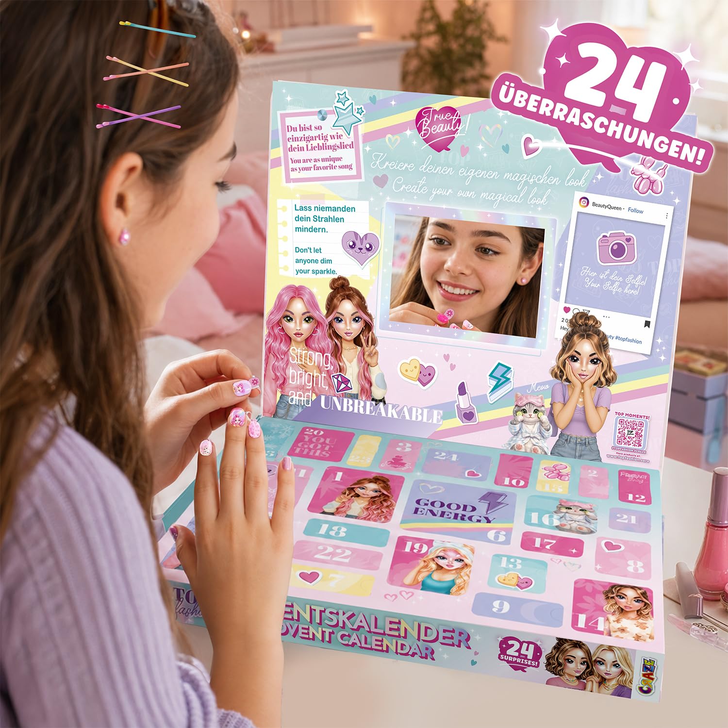 craze-top-fashion-adventskalender-2026-m-dchen-24-teilig-ab-6-jahre image 3