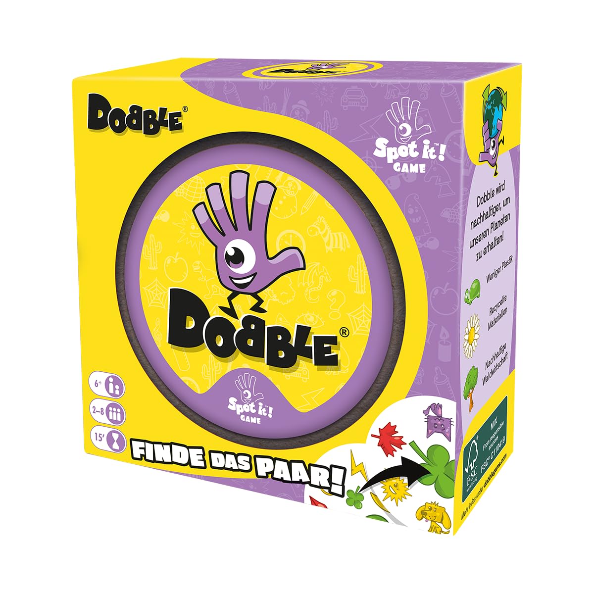 asmodee-dobble-classic-kartenspiel-eco-sleeve-ab-6-jahren image 2