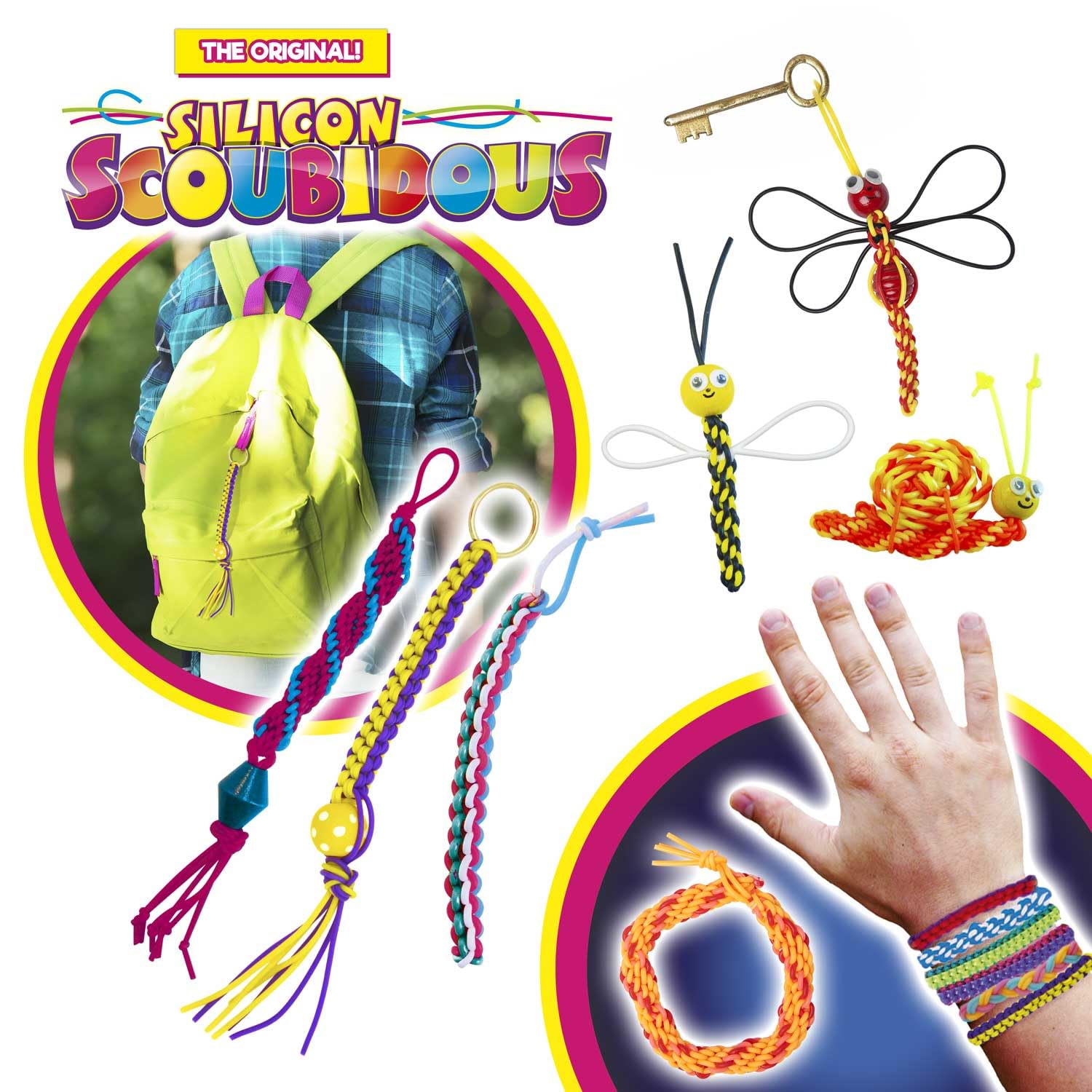 craze-scoubidou-b-nder-set-xxl-14-silikonb-nder-bastelset image 2