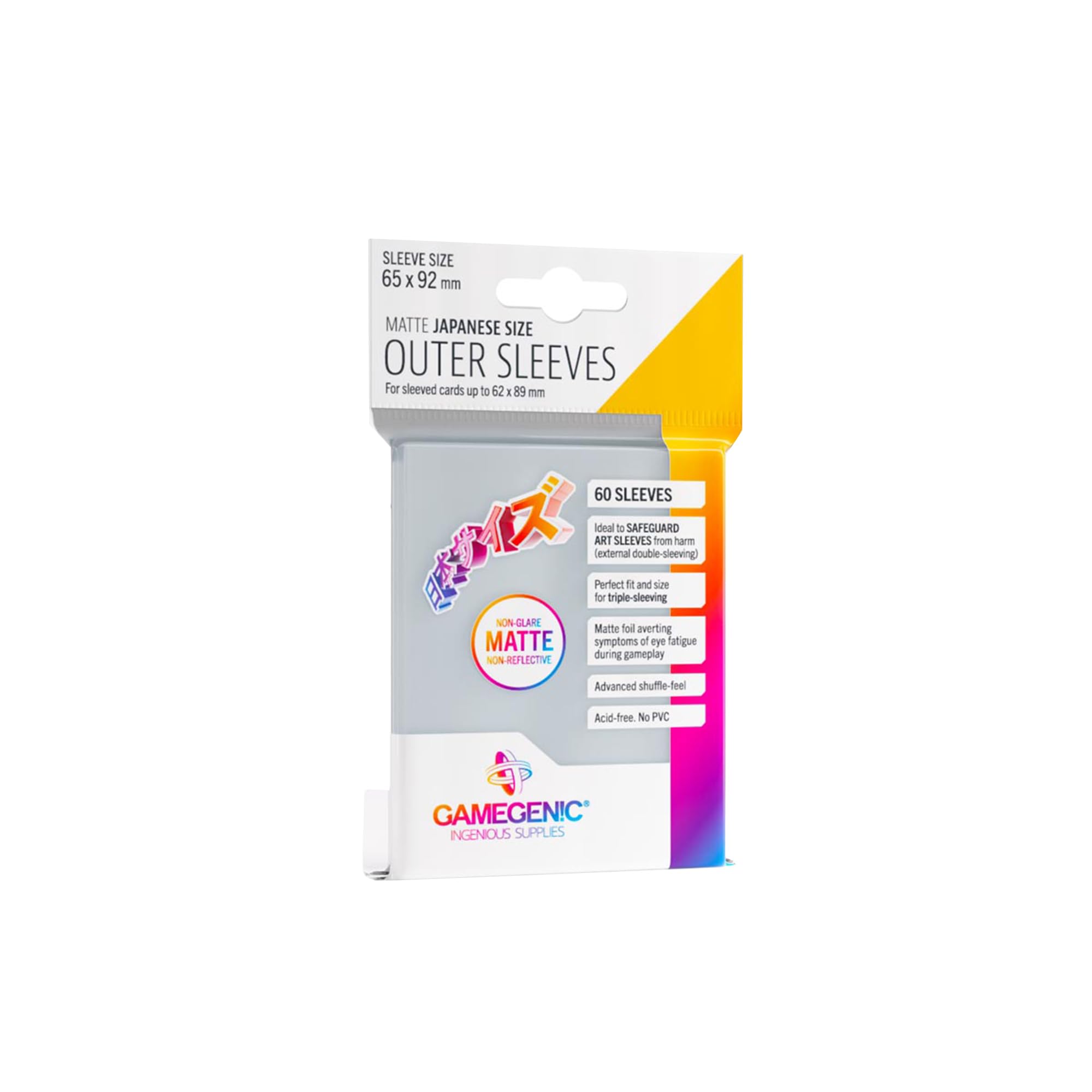 gamegenic-outer-sleeves-kartenh-llen-matt-standard-50-st-ck image 5