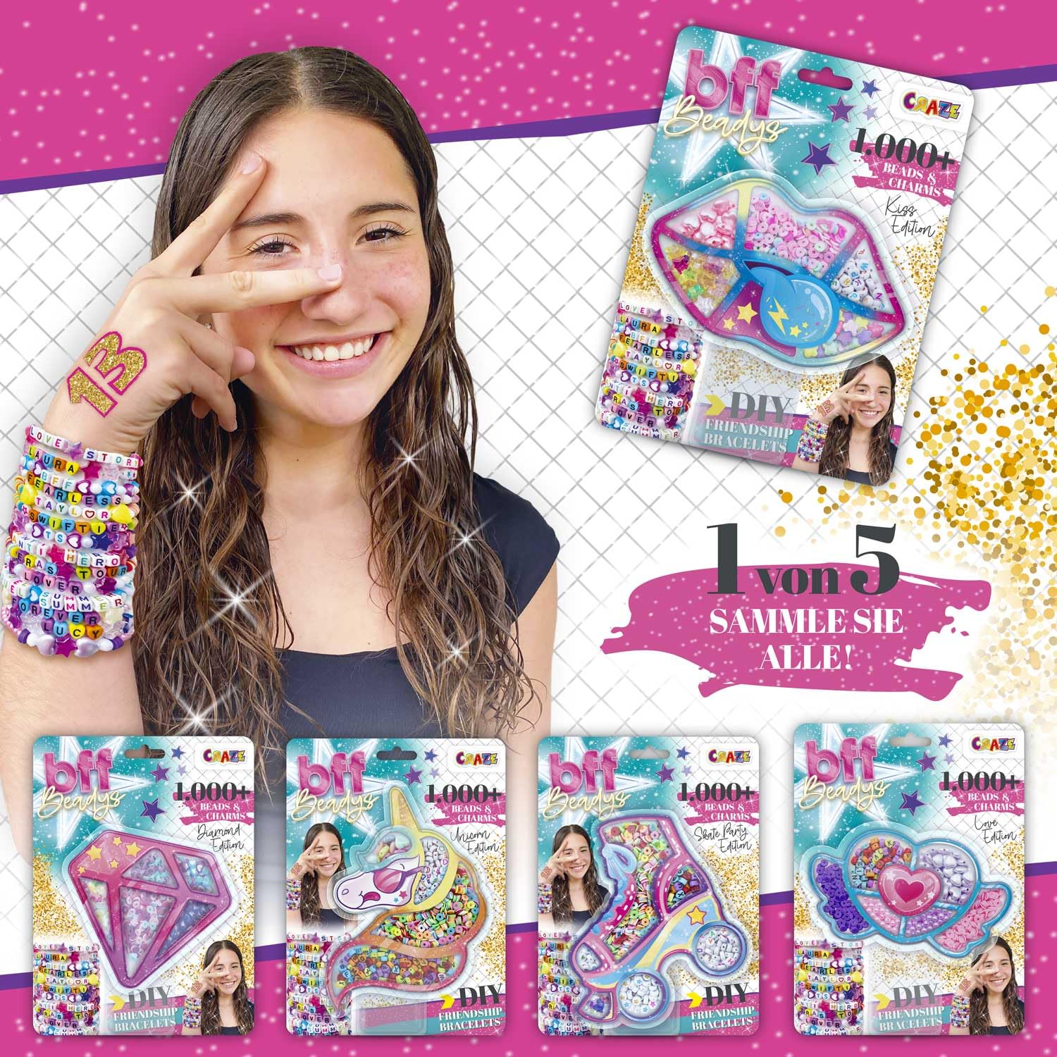 craze-diamondz-bff-freundschaftsarmb-nder-bastelset image 3