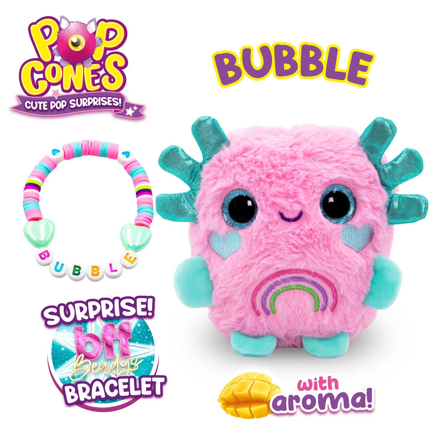craze-squishpets-pop-cones-pl-schtier-bubble-mango-duft image 2
